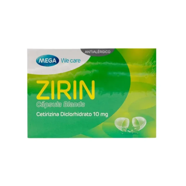 Mega We Care Zirin Cetirizina 50 Cap Blandas