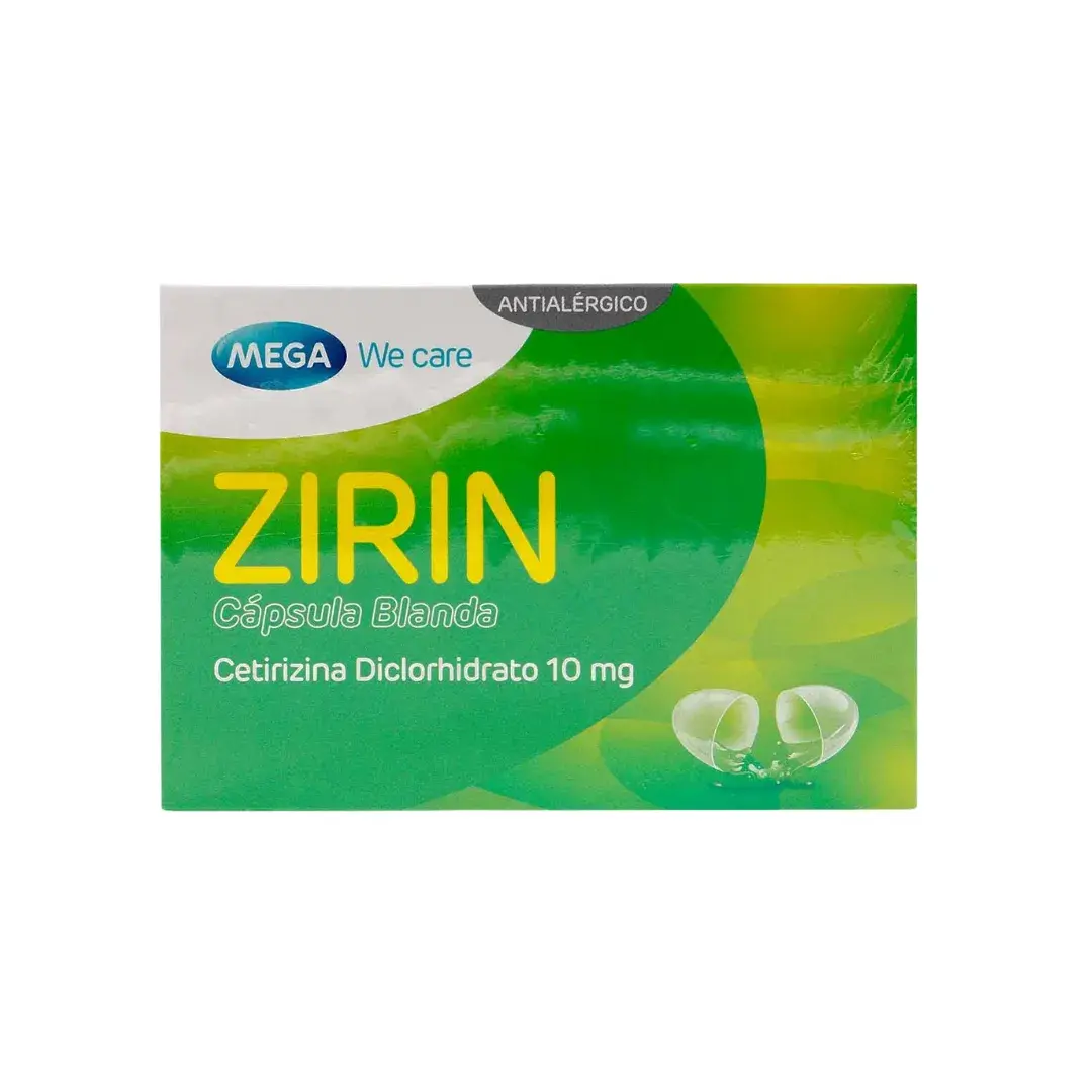 Mega We Care Zirin Cetirizina 50 Cap Blandas