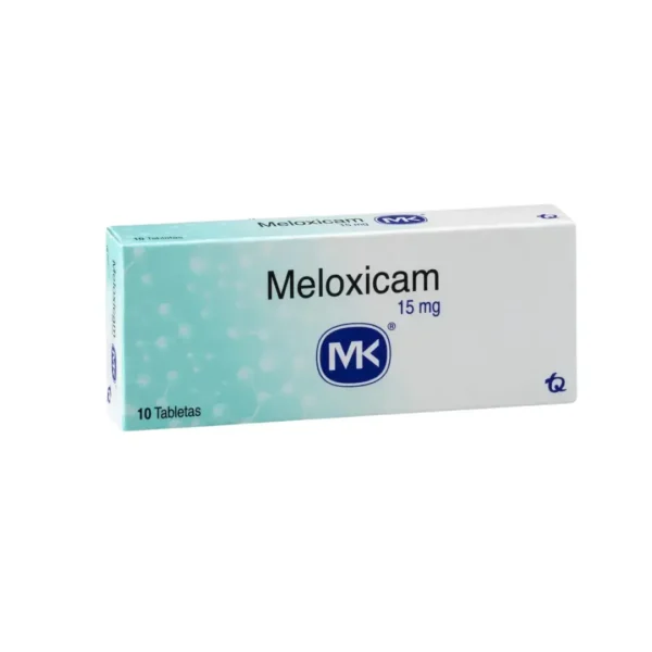 Meloxicam 15 Mg 10 Tabletas Mk