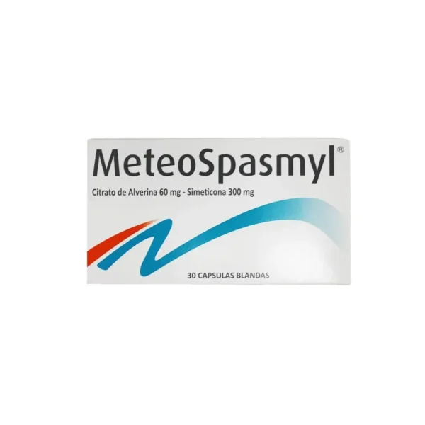 Meteospasmyl Alverina + Simeticona X 30 Capsulas