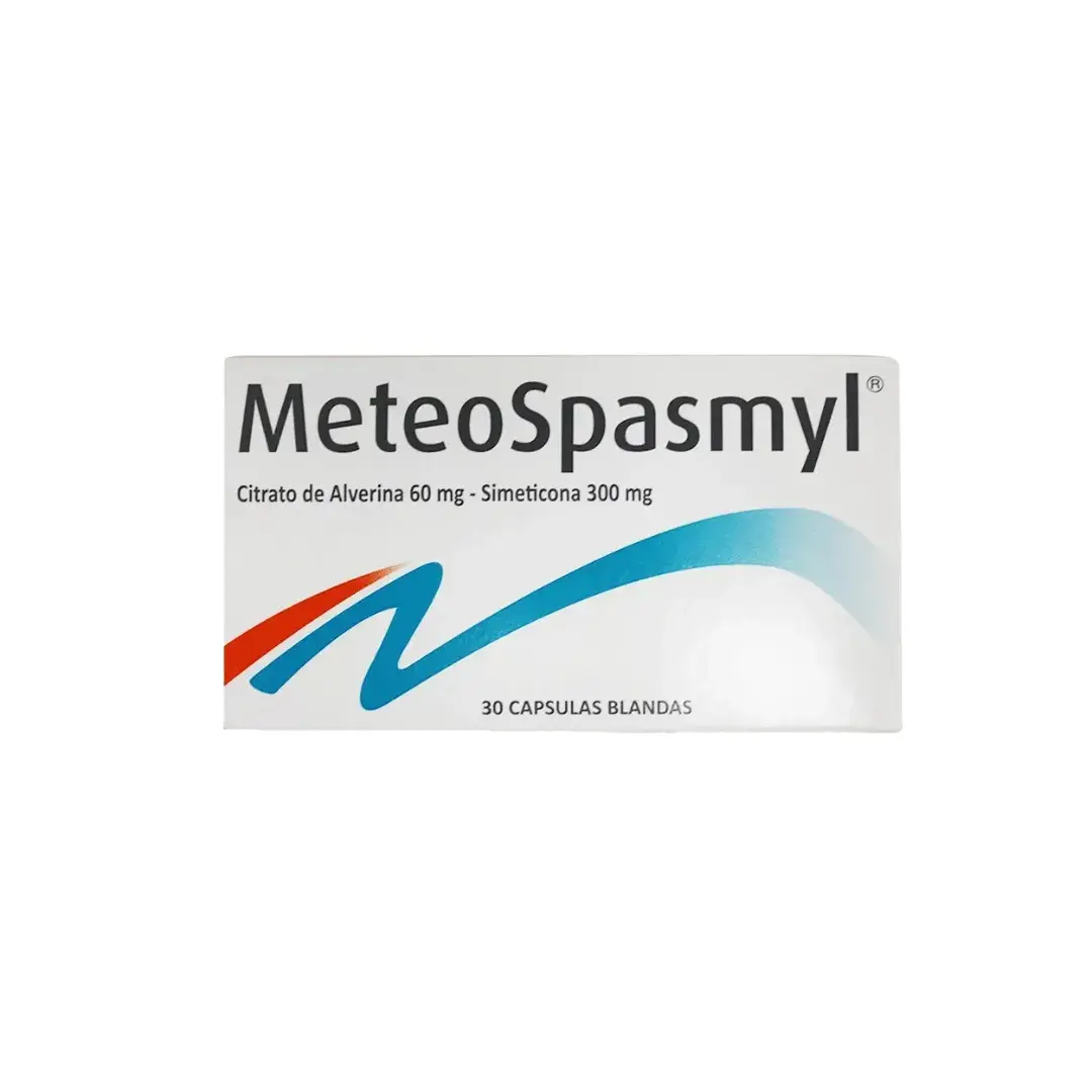 Meteospasmyl Alverina + Simeticona X 30 Capsulas