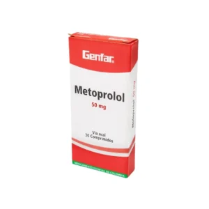 Metoprolol 50 Mg 30 Tabletas GfM12180