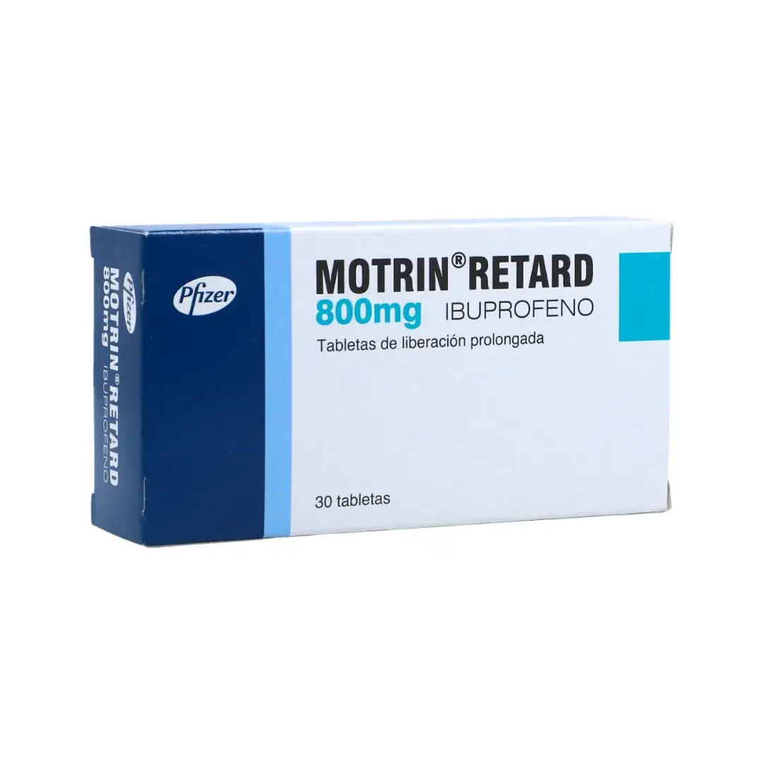 Motrin Ibuprofen 800 Mg 30 Tabletas