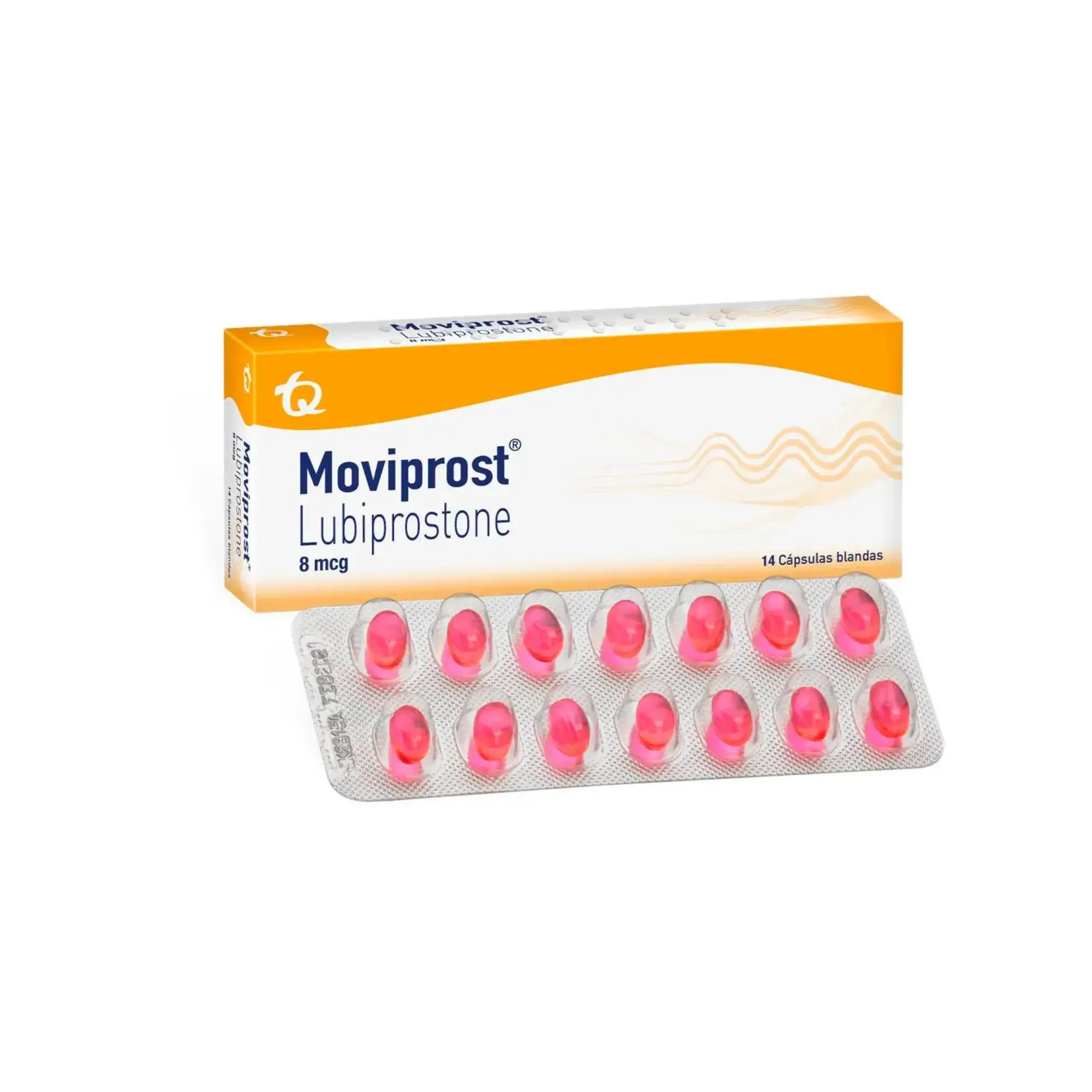 Moviprost Lubiprostone 8 Mcg 14 CapsulasBla