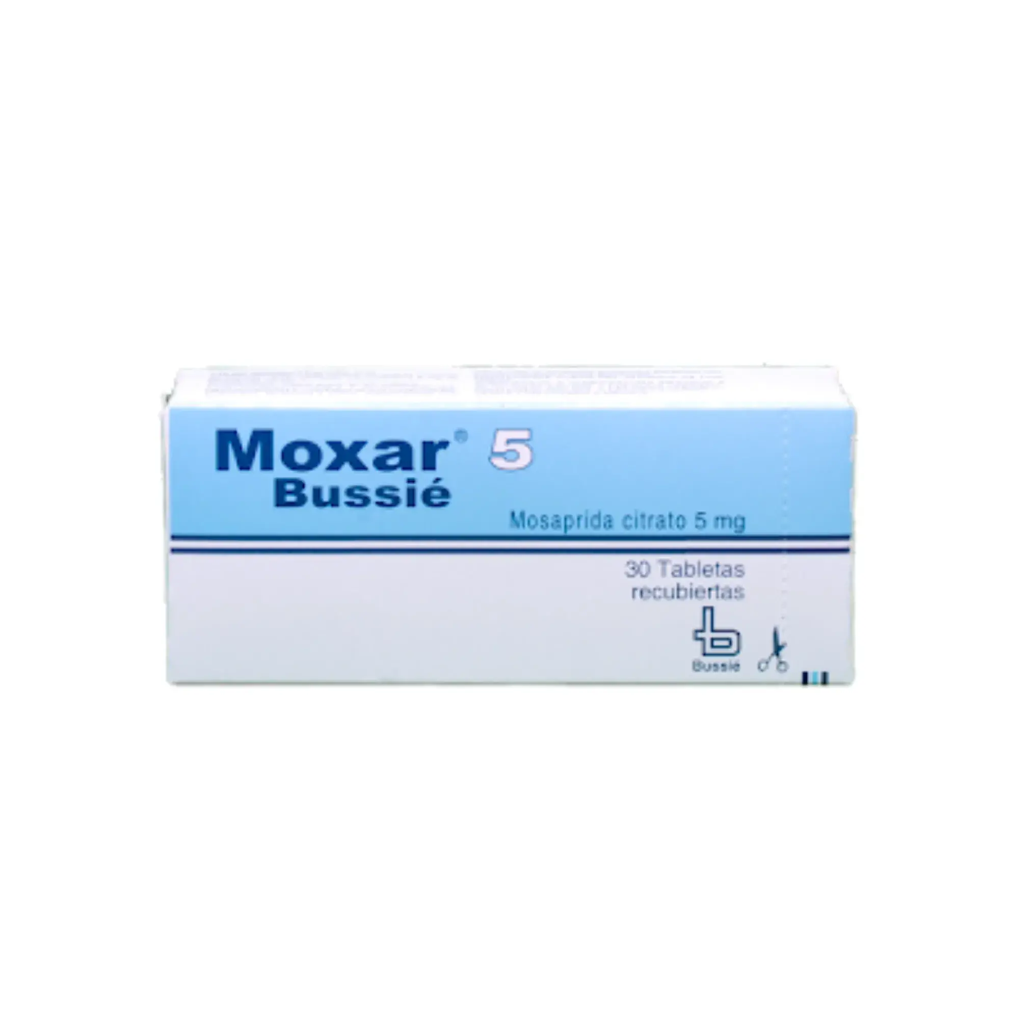 Moxar Mosaprida 5 Mg 30 Tabletas