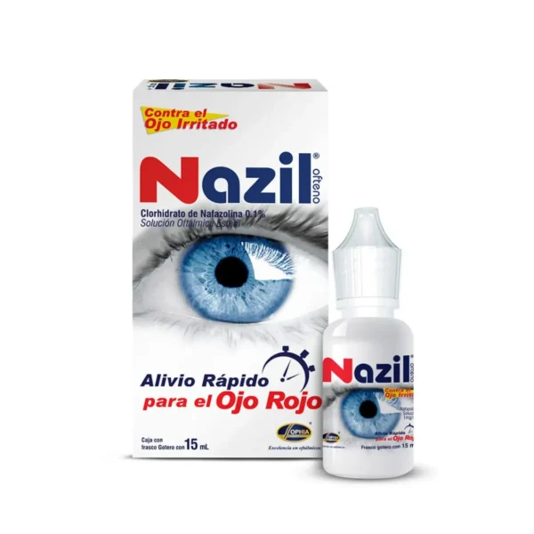 Nazil Ofteno Nafazolina X 15 Ml