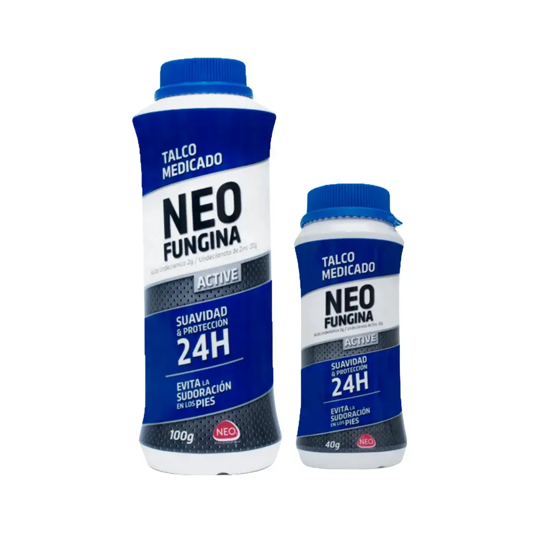 Neo Fungina Acido Undecilenico + Undecilenato De Zinc Polvo 100 Gr
