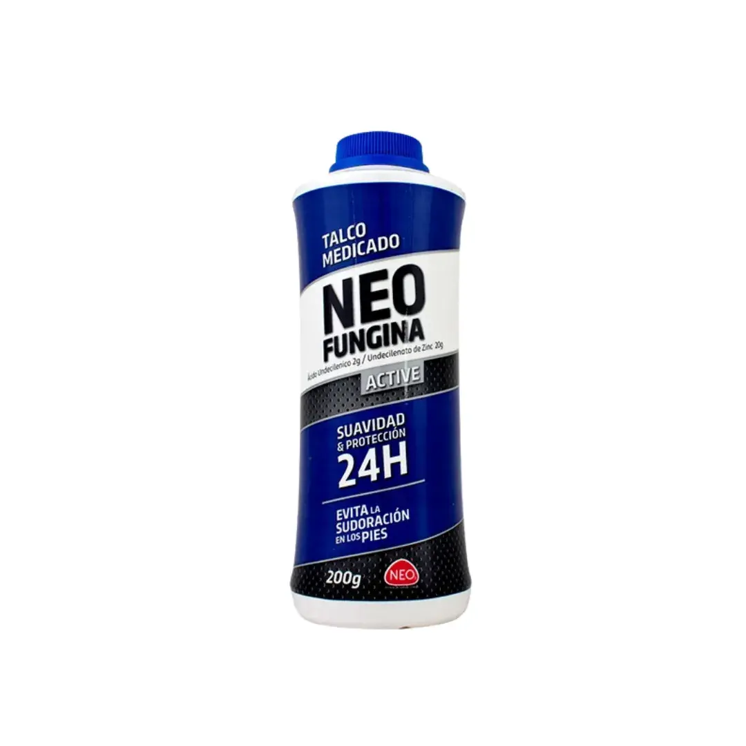 Neo Fungina Acido Undecilenico + Undecilenato De Zinc Polvo 200 Gr