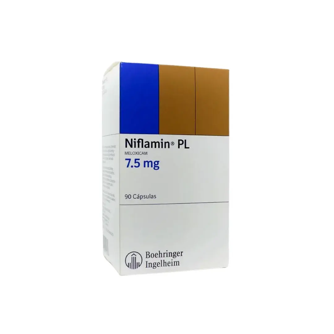 Niflamin Pl Meloxicam 7.5 Mg X 90 Capsulas