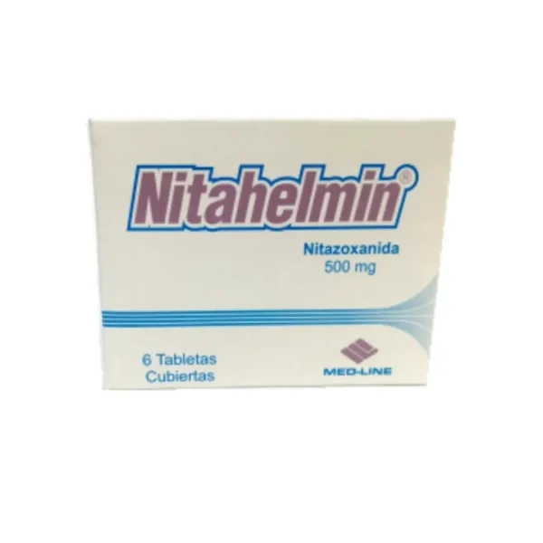 Nitahelmin Nitazoxanida X 6 Tabletas
