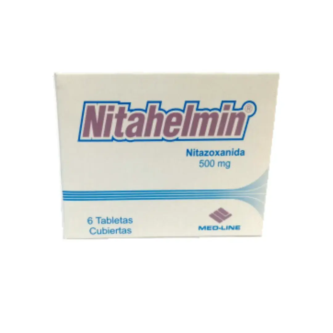 Nitahelmin Nitazoxanida X 6 Tabletas