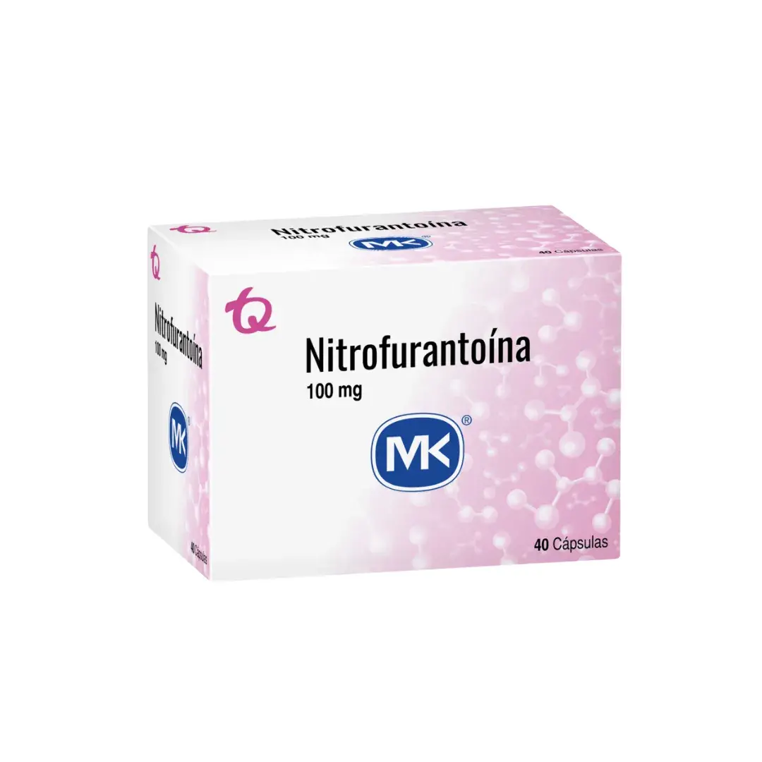 Nitrofurantoina 100 Mg 40 Capsulas Mk