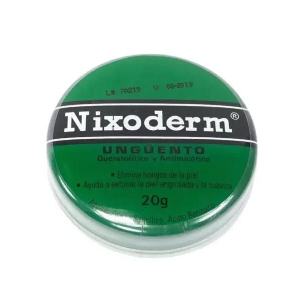 Nixoderm Azufre + Acido Benzoico + Salicilico Unguento 20 Gr