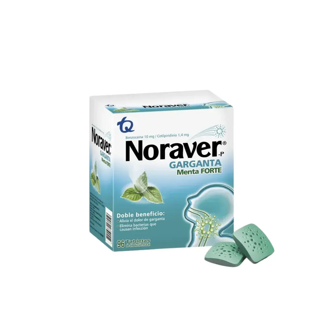 Noraver Menta / Forte 96 Pastillas