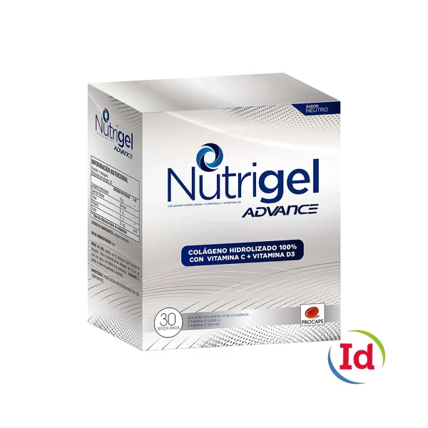 Nutrigel Advance Neutro 30 Unidades