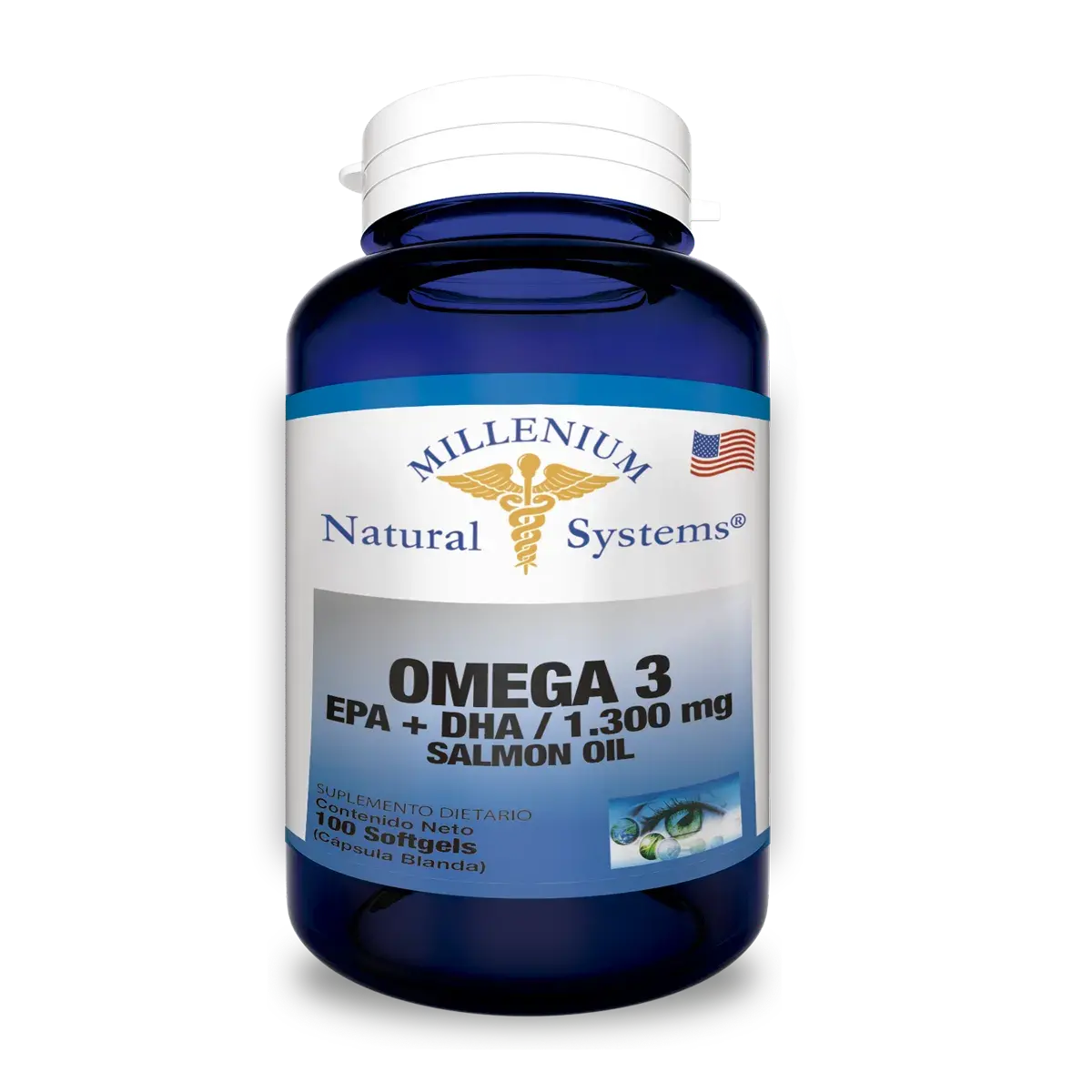 Omega 3 epa + dha 1000ng x 100 soft ns