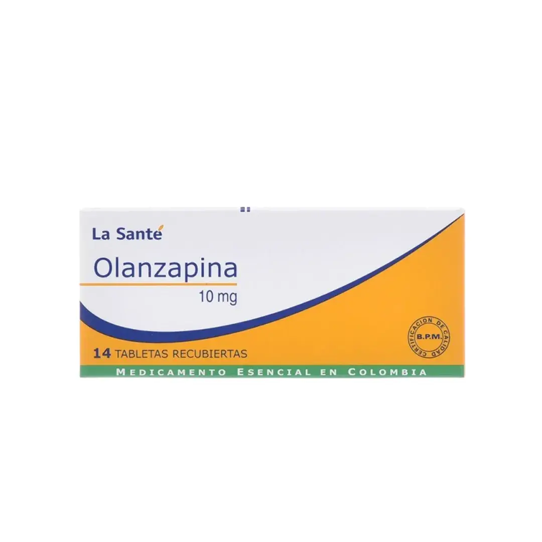 Olanzapina 10 Mg 14 Tabletas Ls