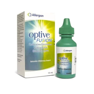 Optive Fusion Carboximetilcelulosa Glicerina Solucion Oftalmica 15 Ml