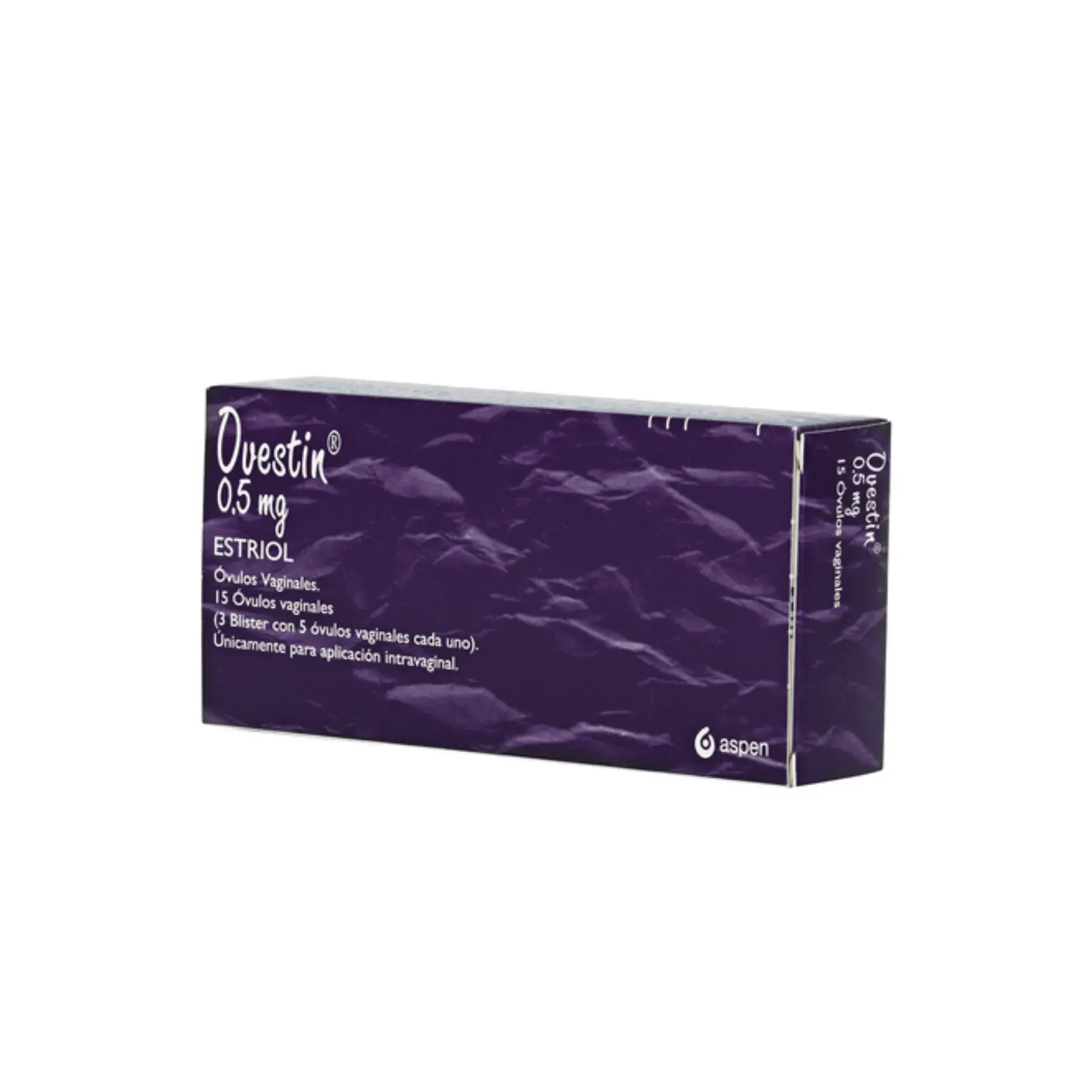Ovestin 0.5 Mg 15 Ovulos Vaginales