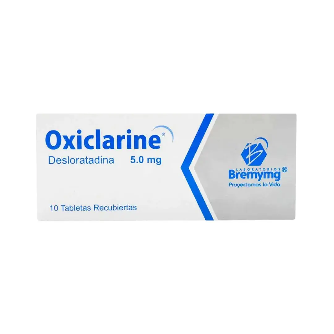 Oxiclarine Tabletas 5.0 Mg X 10 Tabletas