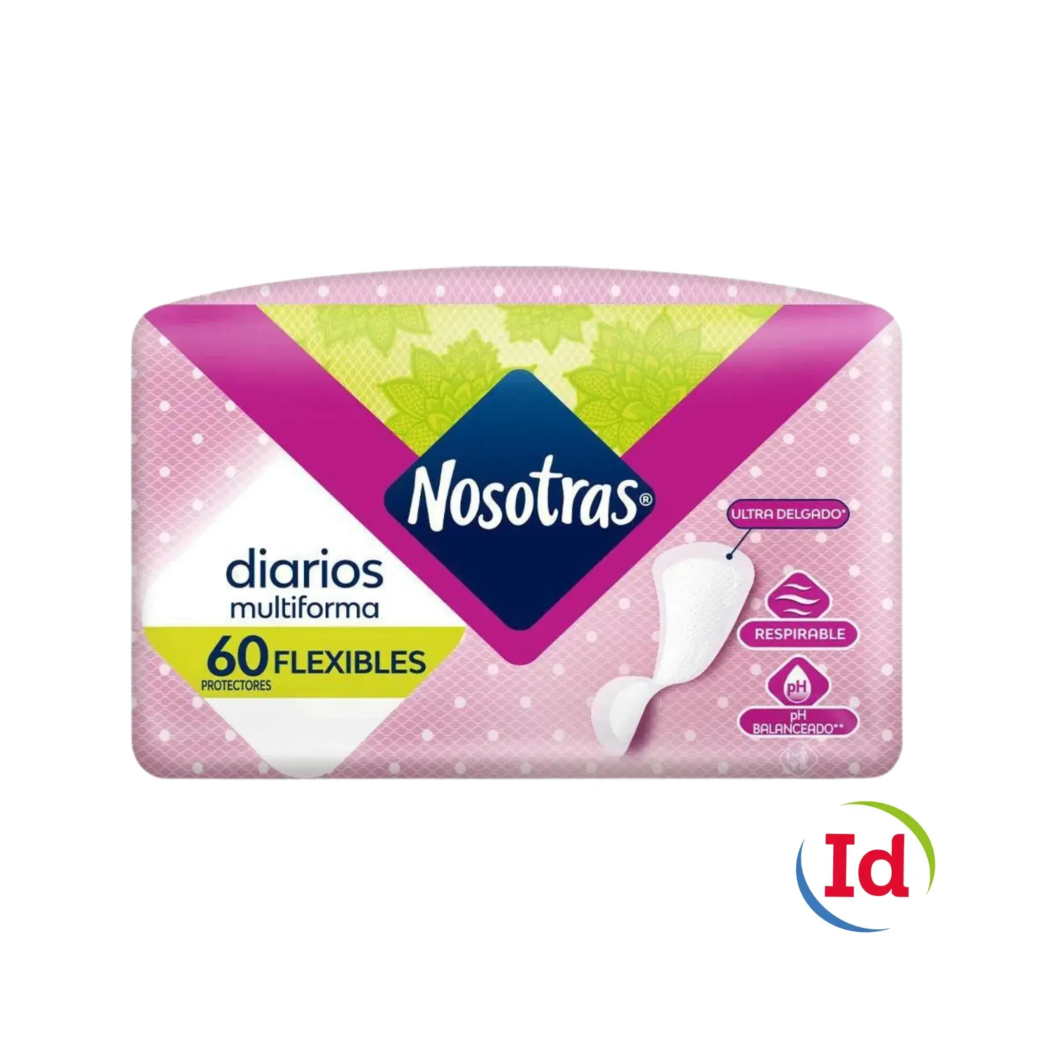 Protectores Diarios Nosotras Flexibles X 60 Unidades
