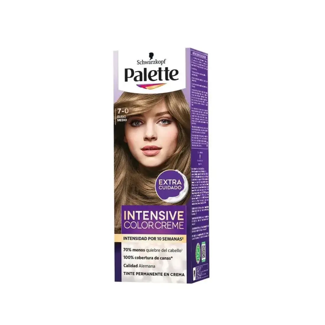 Palette Intensive Color Creme 7-0 Rubio Medio