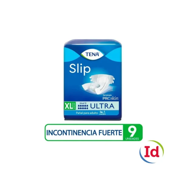 Pañal Tena Slip Ultra Talla L X 9 Unidades