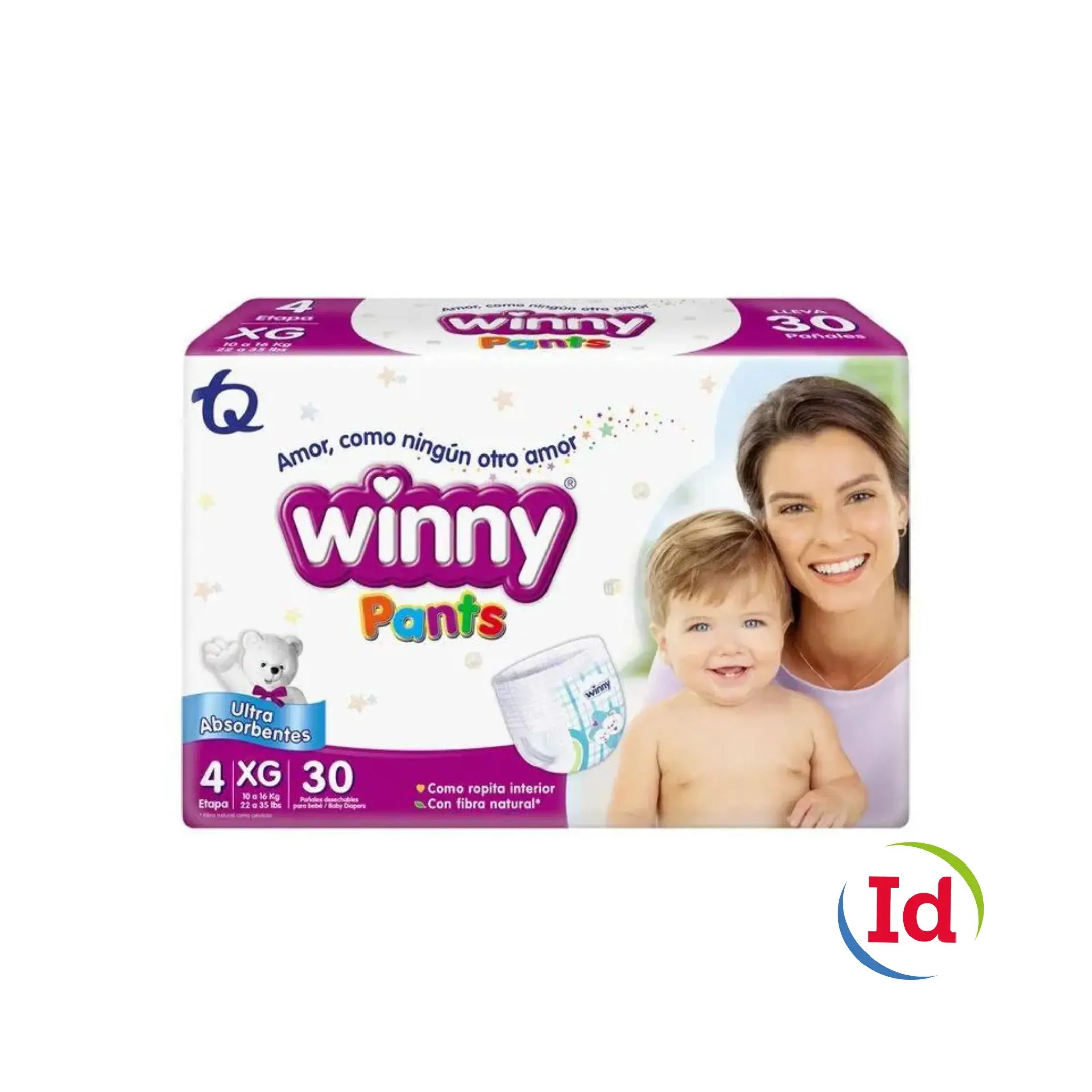 Pañal Winny Pants Etapa 4 X 30 Unidades