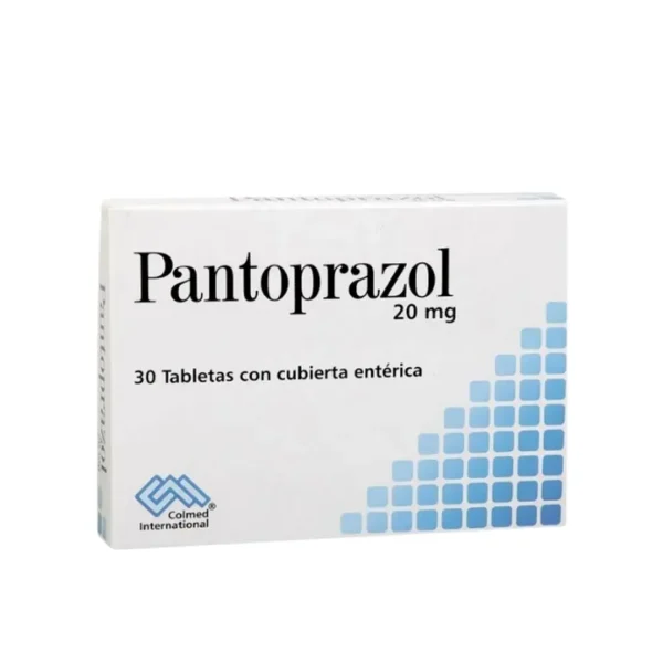 Pantoprazol 20 Mg 30 Tabletas Pc