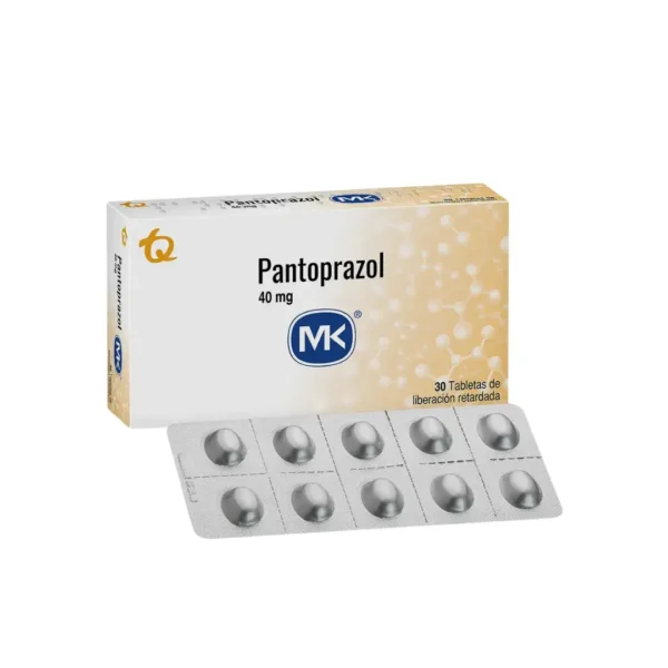 Pantoprazol 40 Mg 30 Tabletas Mk