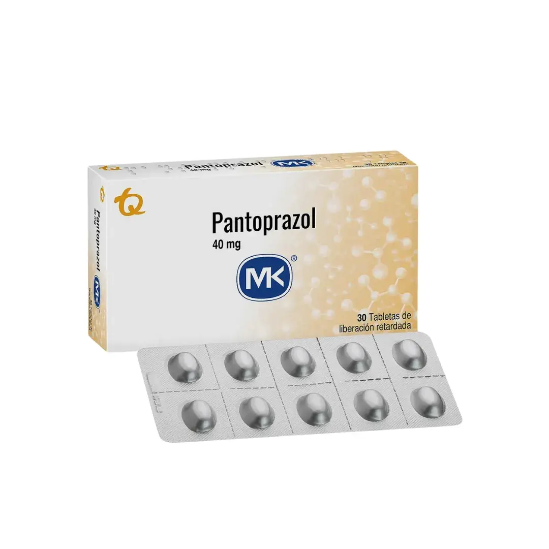 Pantoprazol 40 Mg 30 Tabletas Mk