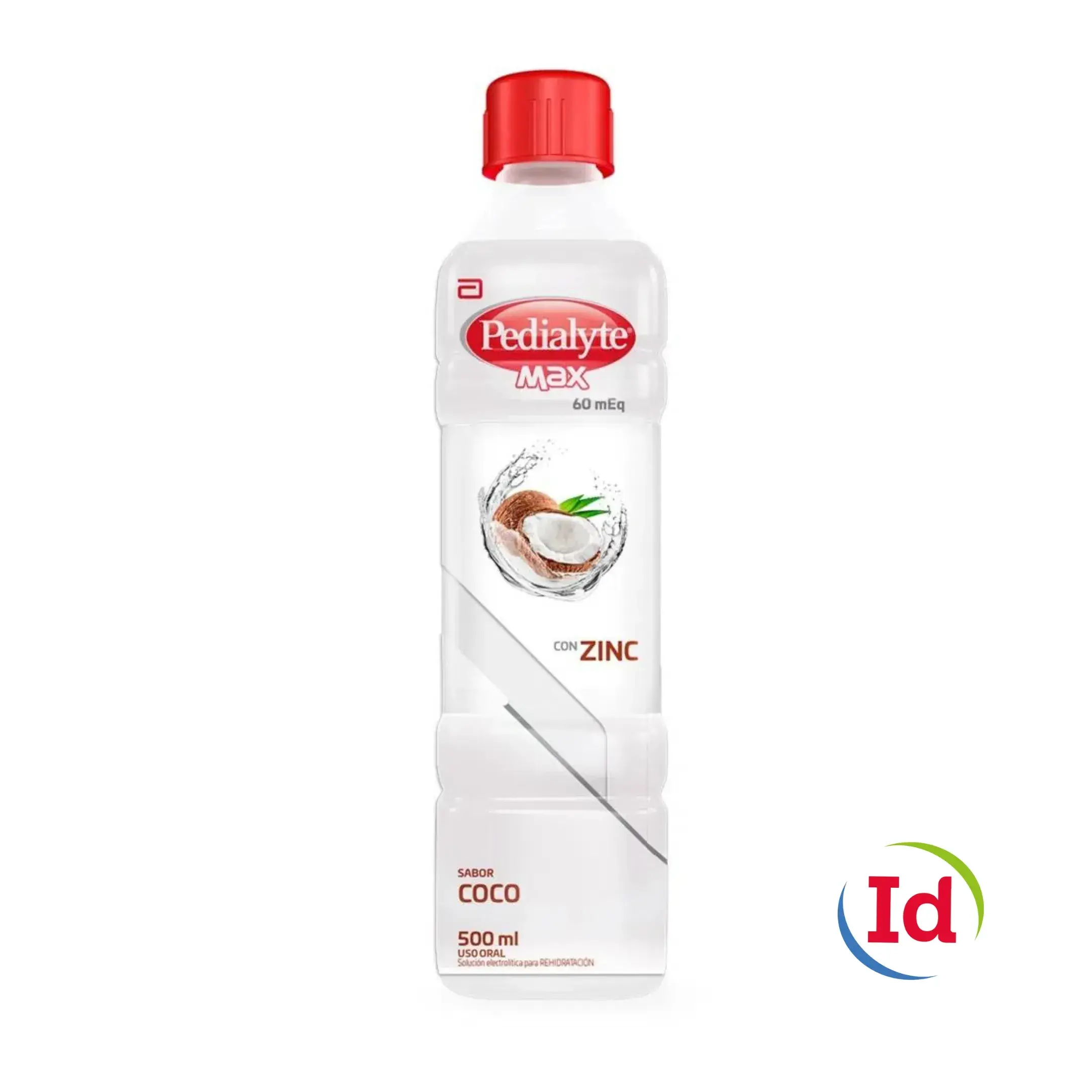 Pedialyte Max Con Zinc 60 Coco X 500 Ml