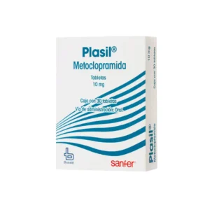 Plasil Metoclopramida 10 Mg X 30 Tabletas