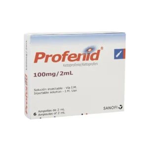 Profenid Ketoprofeno 100 Mg X 6 Ampollas