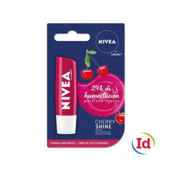 Protector Labial Nivea Fruity Shine Cereza 4.8G.Ah.1500