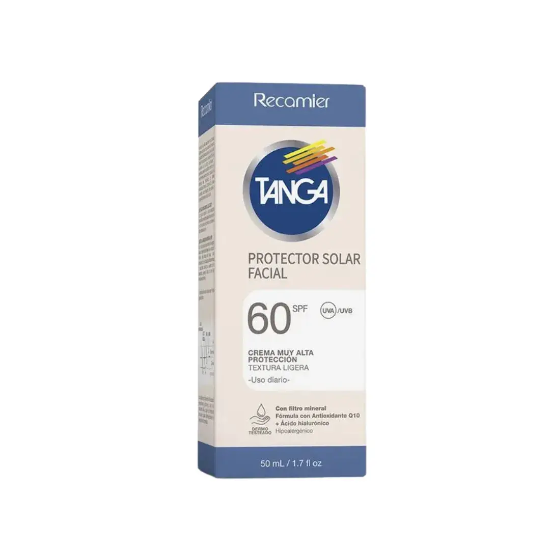 Protector Solar Facial Tanga Spf60 X 50 Ml