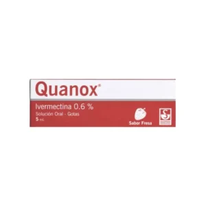 Quanox Ivermectina 0.6% Gotas 5 Ml