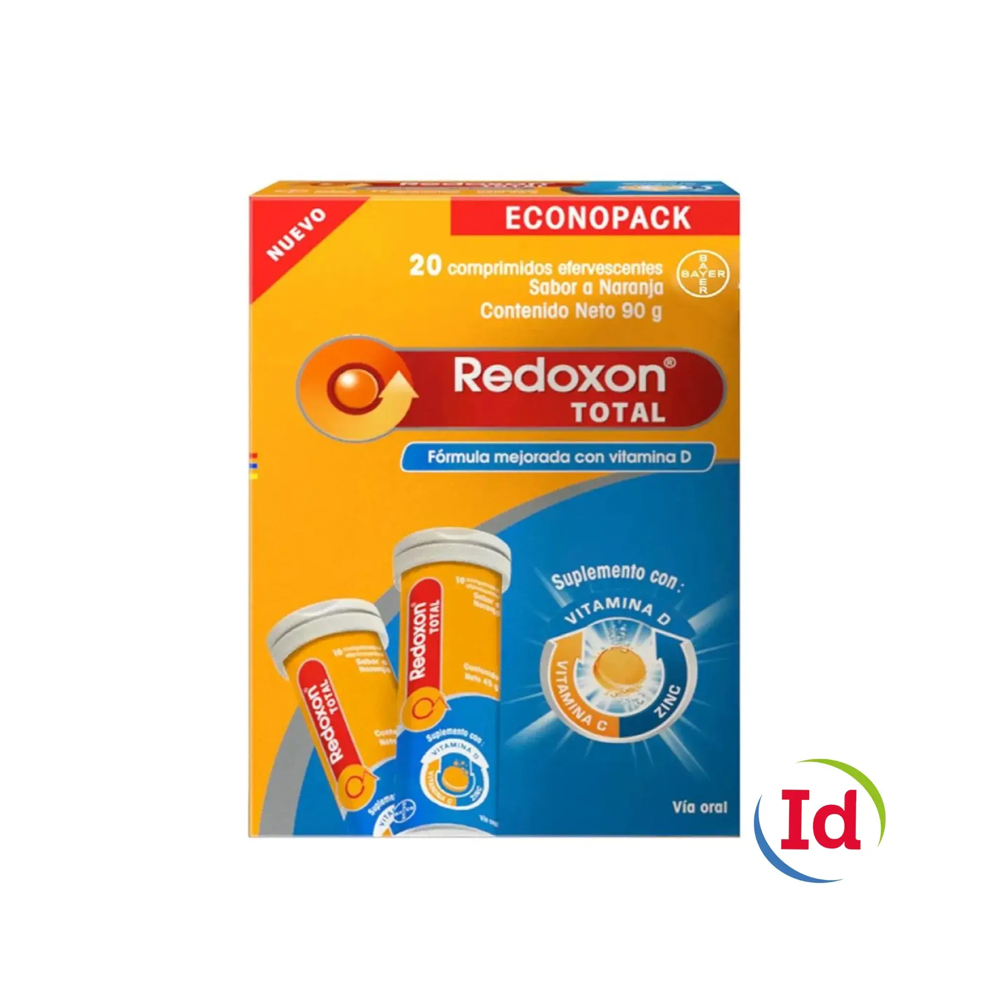 Redoxon Total Efervecente 20 Tabletas Econopack