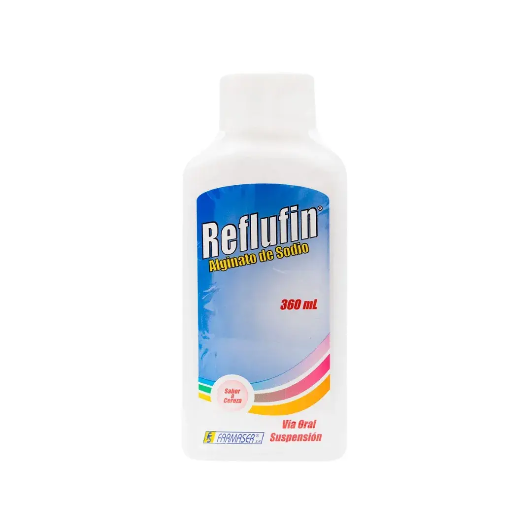 Reflufin Suspension Alginato De Sodio X 360 Ml Cereza