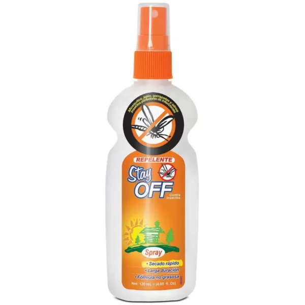 Repelente stay off spray adultos 120 ml