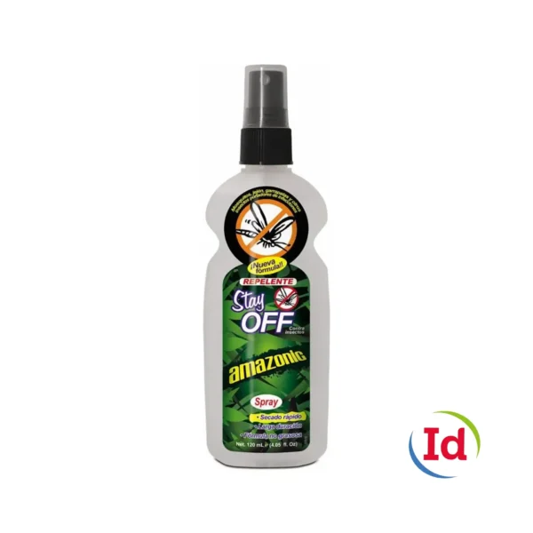 Repelente Stay Off Spray Amazonic 120 Ml