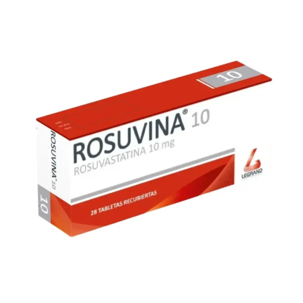 Rosuvina 10 Mg 28 Tabletas