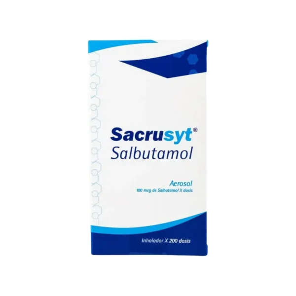 Sacrusyt Salbutamol Inhalador X 200 Dosis
