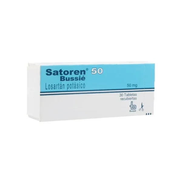 Satoren Losartan 50 Mg 30 Tabletas
