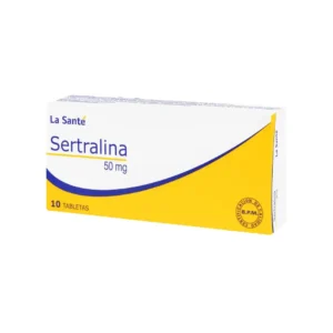 Sertralina 50 Mg 10 Tabletas Ls