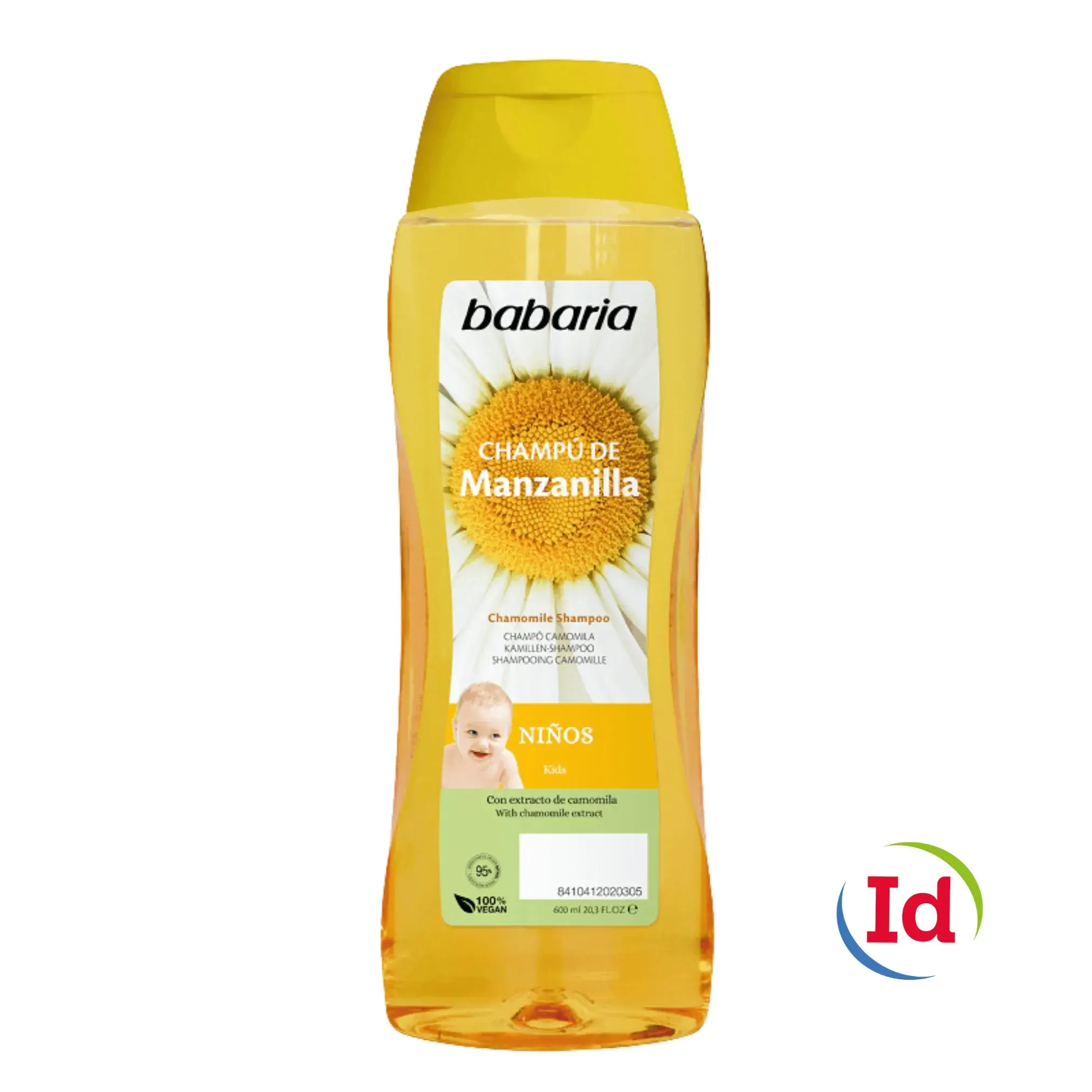 Champu Babaria Niños Manzanilla X 600 Ml