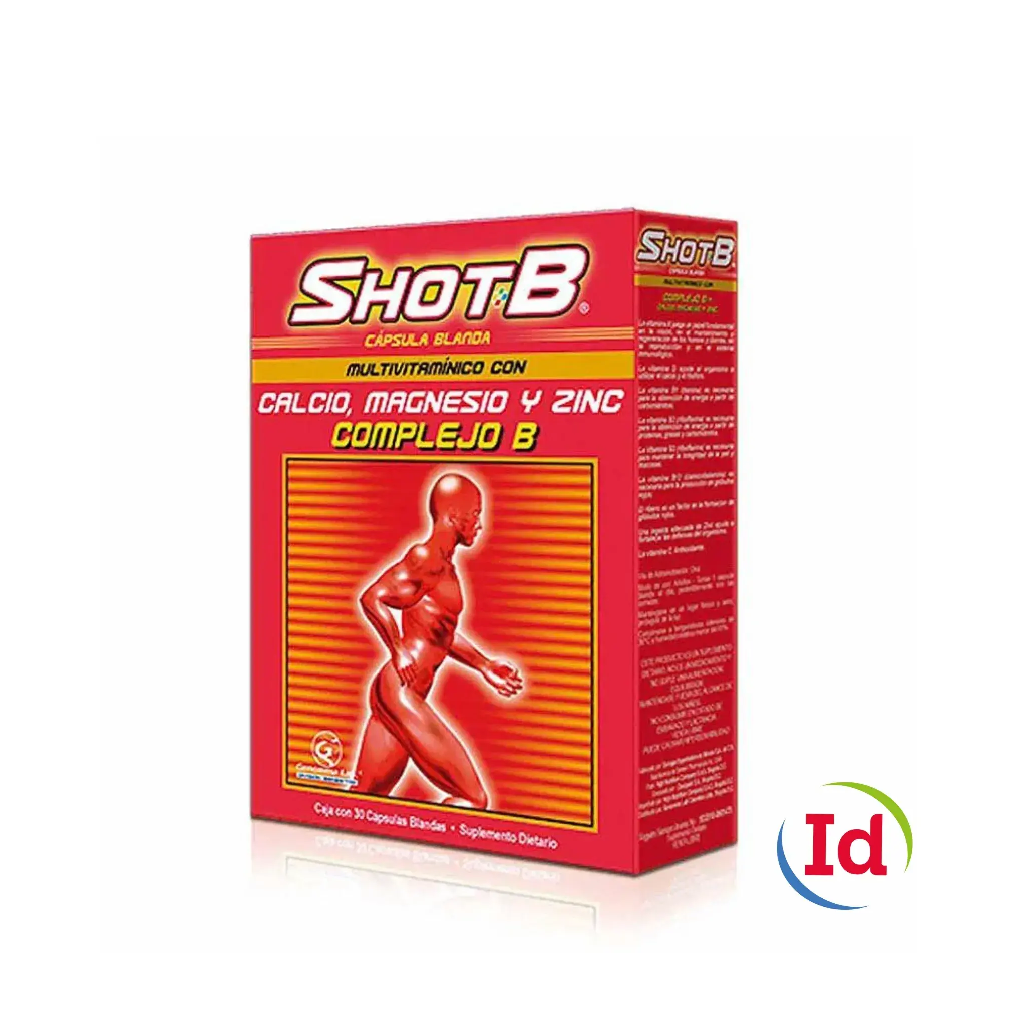 Shot B Multivitaminico X 30 Capsulas