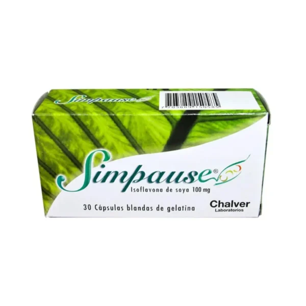 Simpause 100 Mg 30 CapsulasBla Gel.
