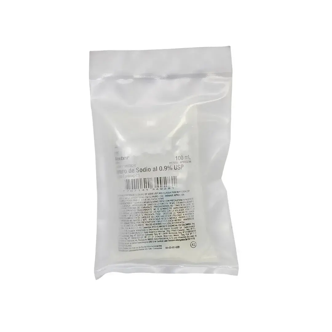 Solucion Salina Normal 0.9% X 100 Ml