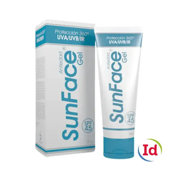 Sunface Gel Spf50 Tubo Colapsible X 70 Gr